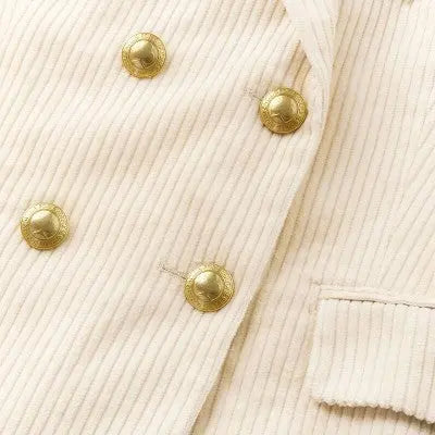 Rowing Blazers Women's Button Up Corduroy Jacket