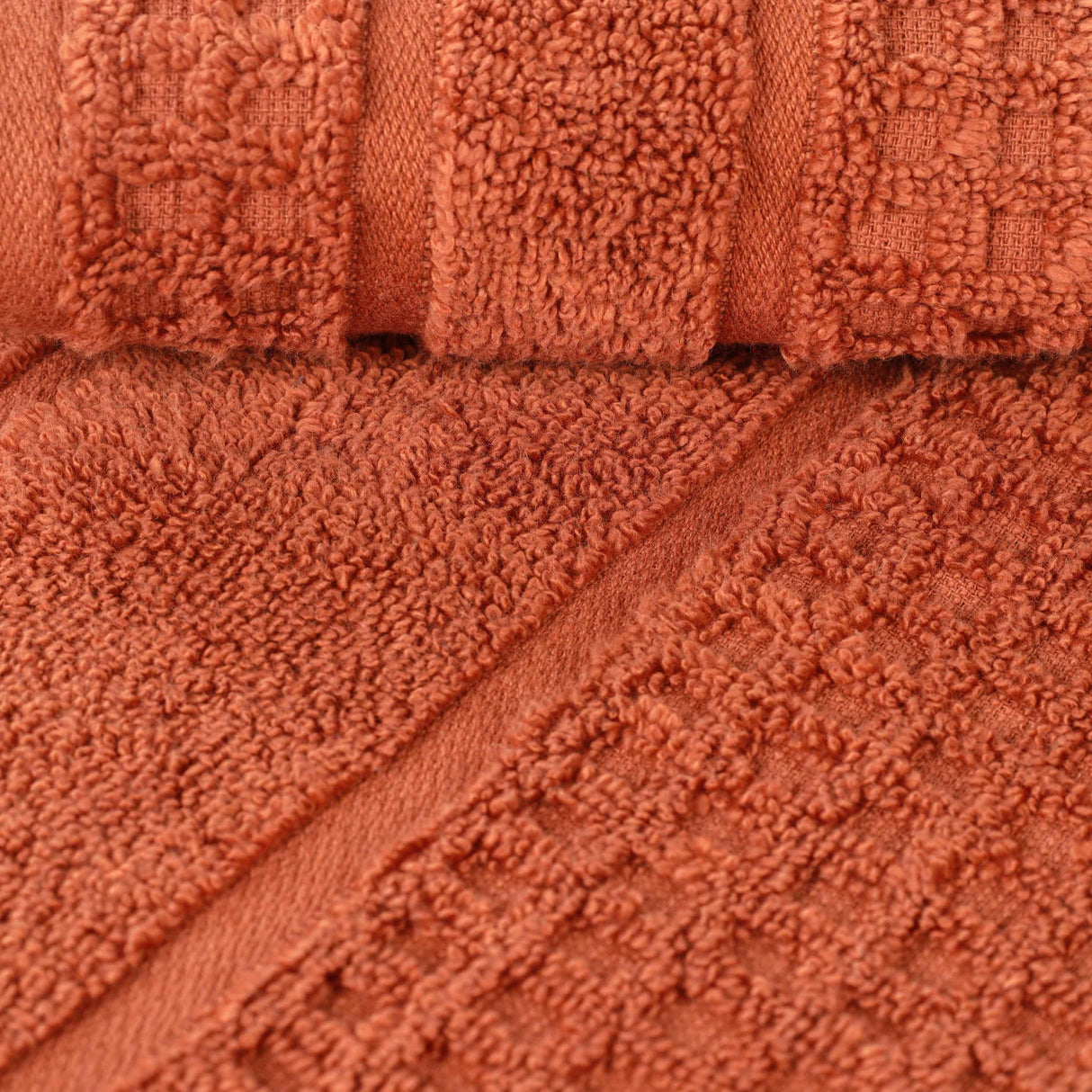 Napa Zero Twist Cotton Solid Waffle Honeycomb Bath Towel Set of 3 - Bath Towel by Superior Brand