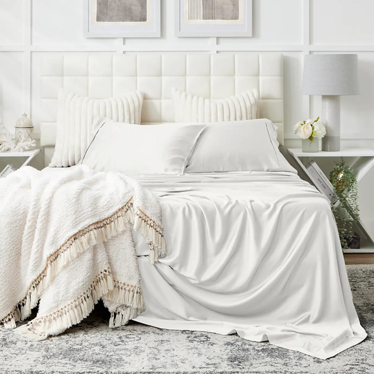 Bamboo Viscose Bed Sheet Set