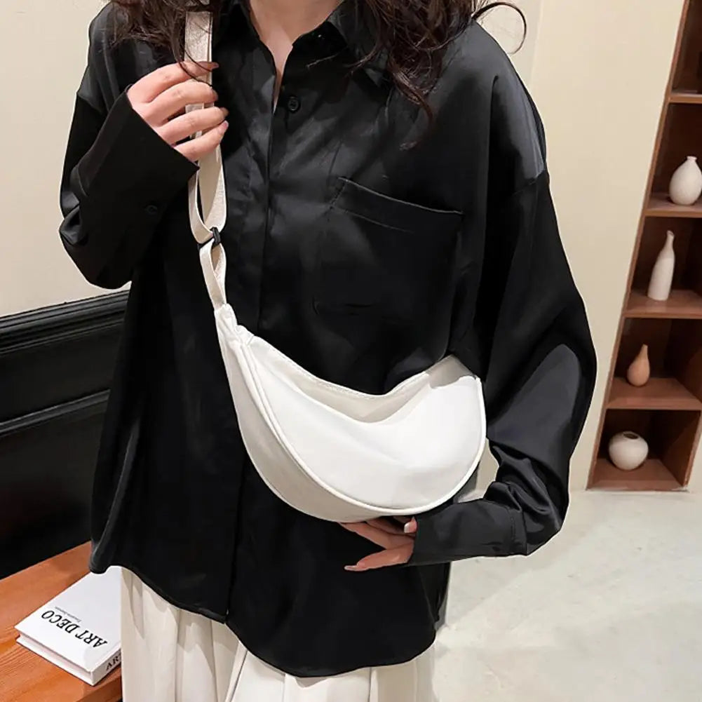 Women Nylon Crossbody Hobo Bag Large Capacity Casual Shoulder Chest Purse