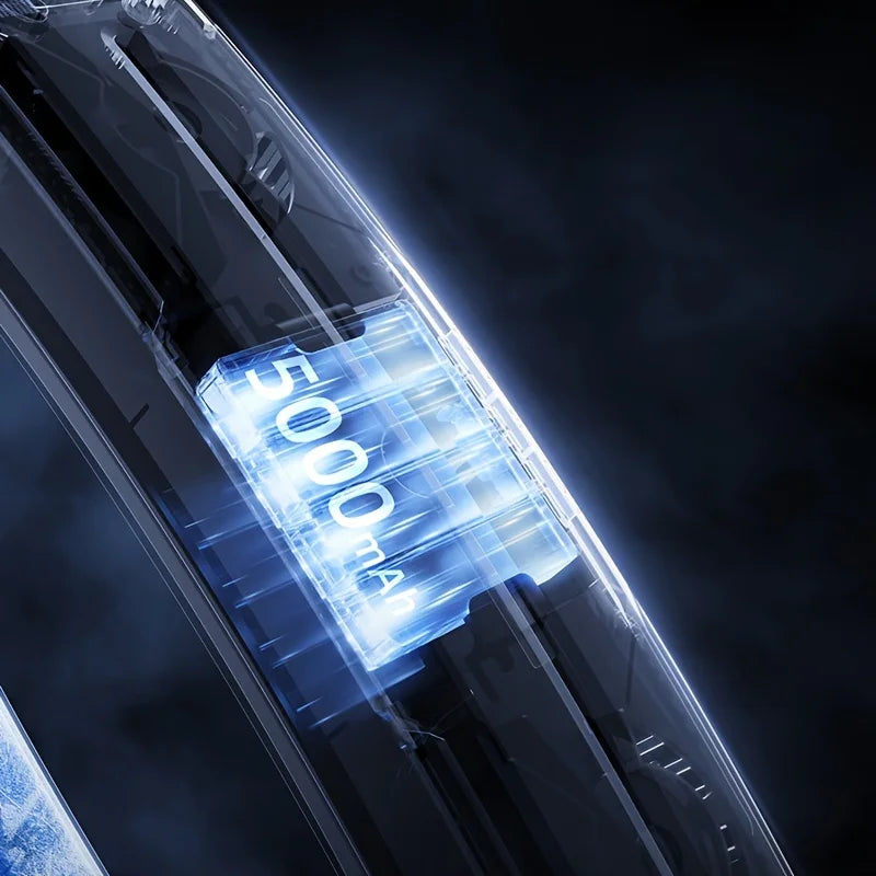 Portable Waist Clip Fan USB Rechargeable Hands Free Mini Fan