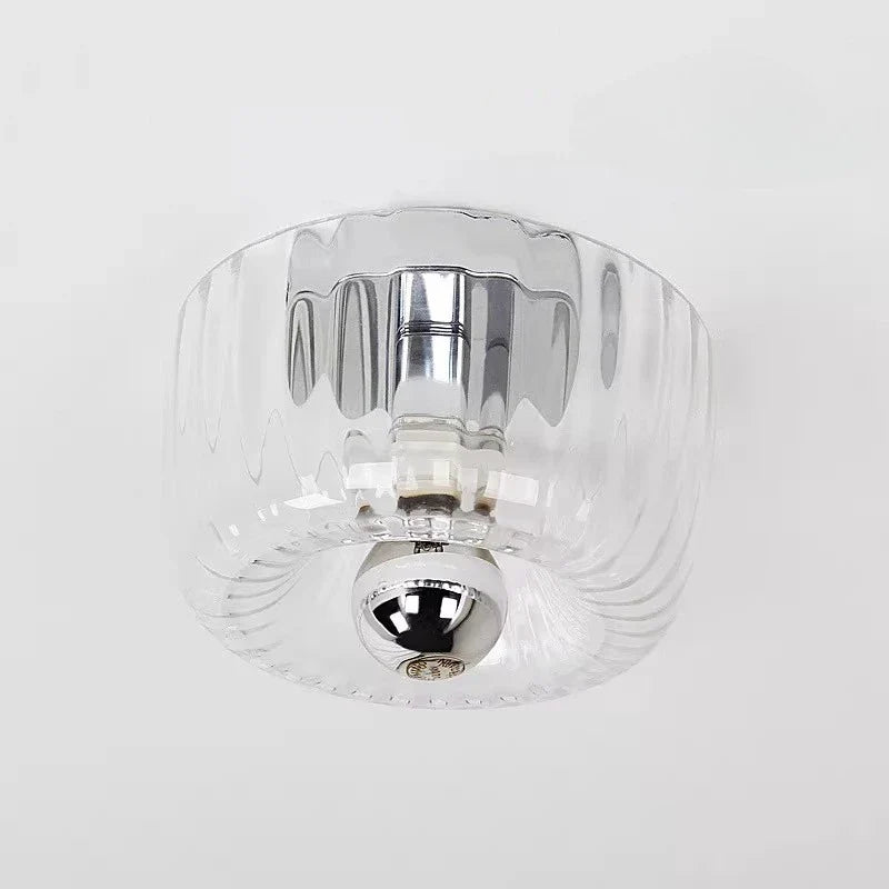 Nordic Bauhaus Glass Ceiling Light Retro LED Wall Lamp for Living Room Hallway