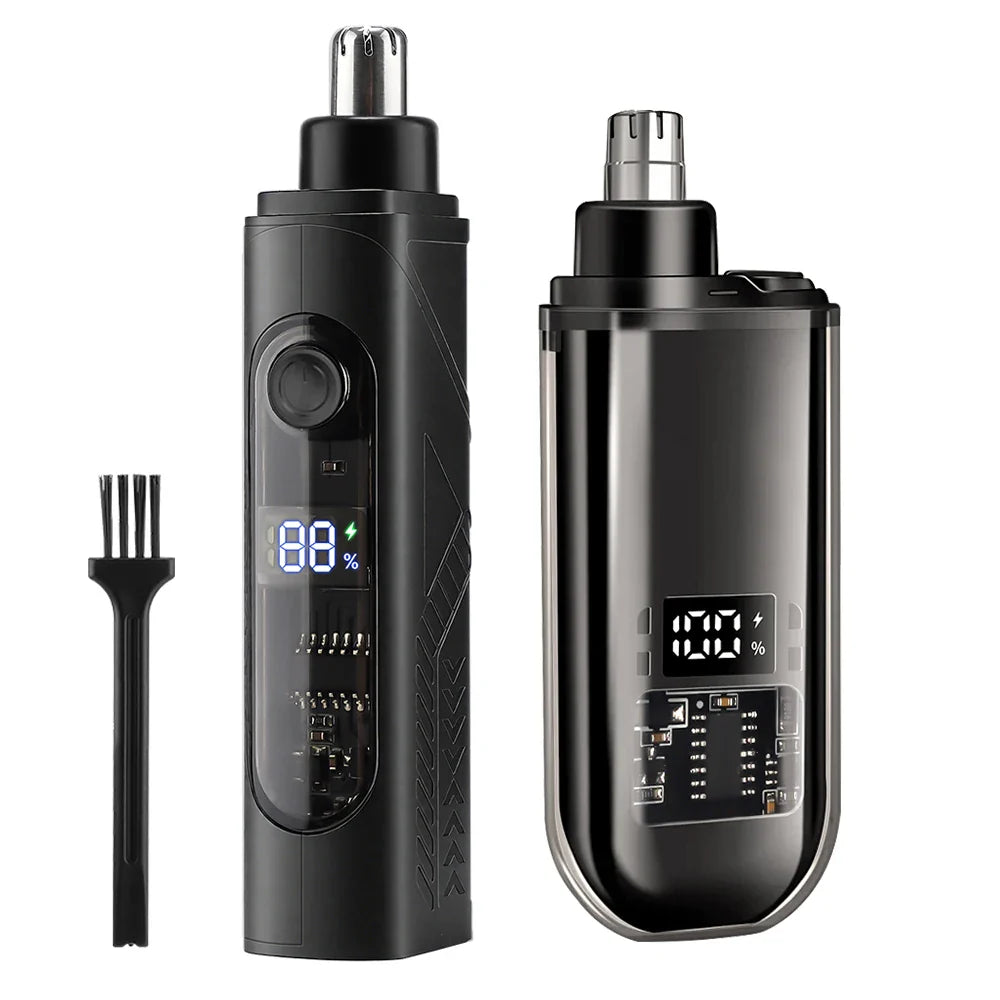 Electric Nose Hair Trimmer USB Rechargeable Ear & Nose Hair Remover for Men