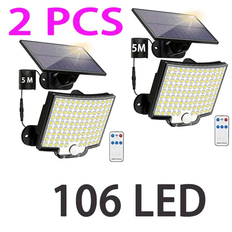 106LED-Solar-Motion-Sensor-Outdoor-Light-Waterproof-Security-Wall-Flood-Lamp-Security-Lights