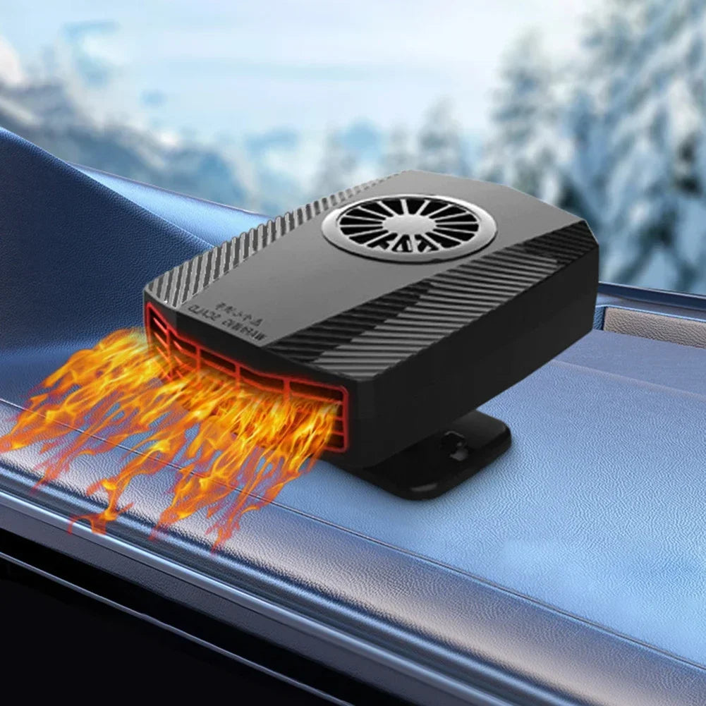 12V Car Heater 150W Fast Heating Windshield Defroster & Defogger Anti-Fog Fan
