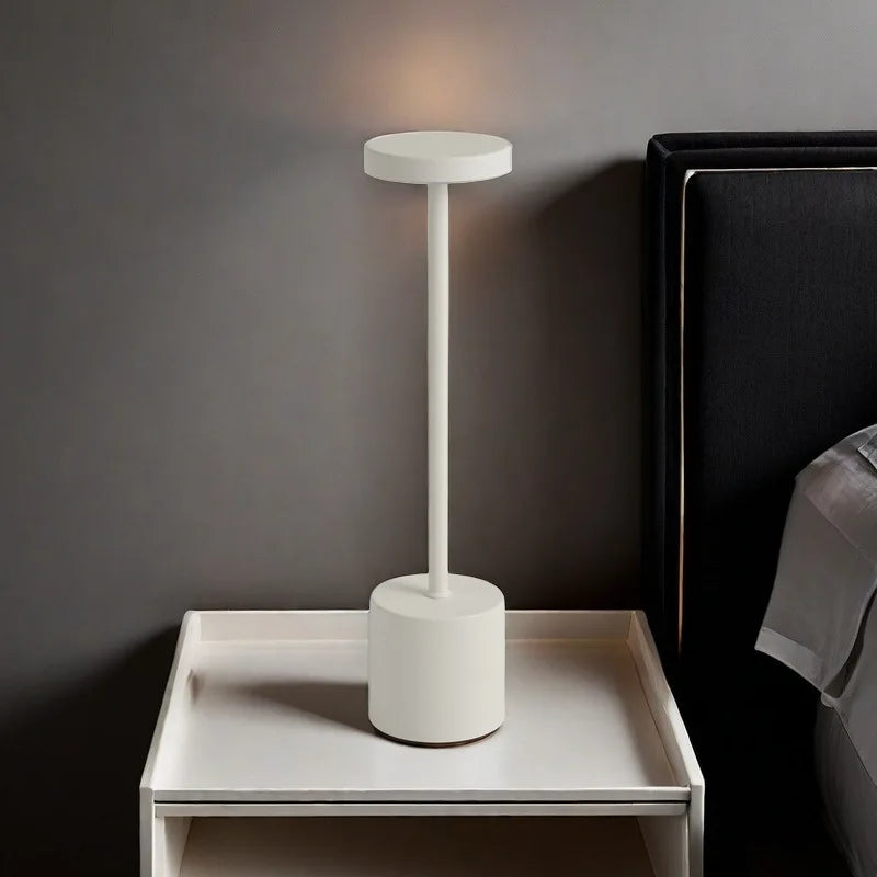 Cordless LED Table Lamp Dimmable Touch Night Light for Bar Restaurant Ambient Decor