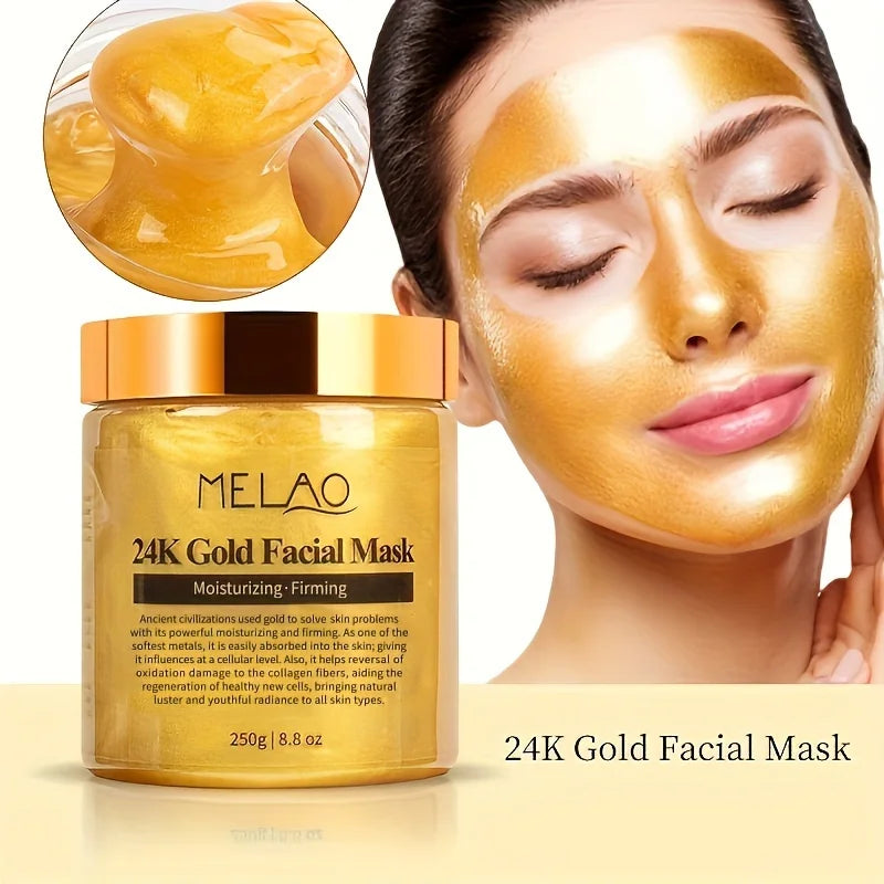 24K Gold Collagen Glow Facial Mask (8.8 oz)
