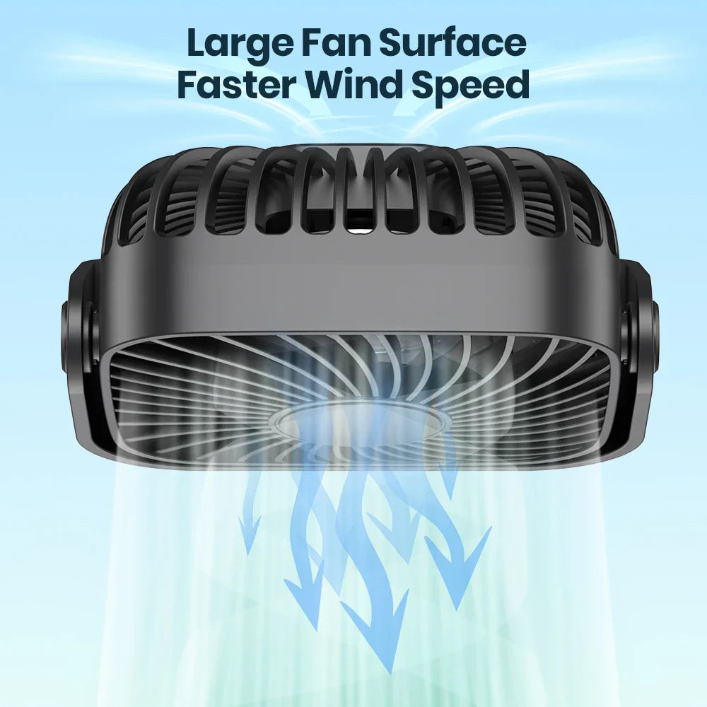 USB Powered Handheld Fan 5V Plug-In Portable Cooling Fan