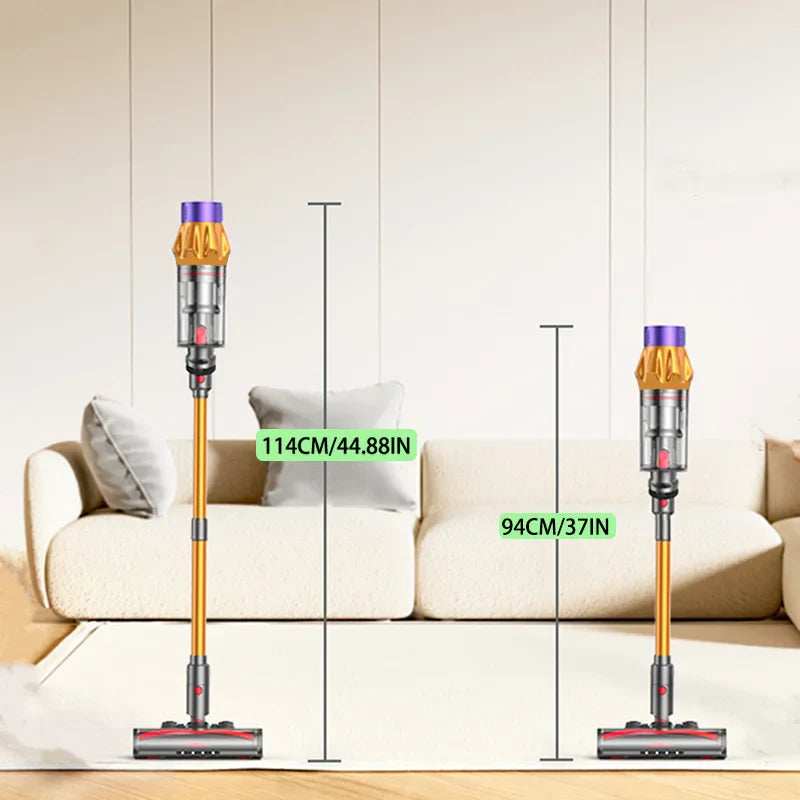 550W Cordless Vacuum Cleaner 45000Pa Powerful Brushless Motor Handheld Home