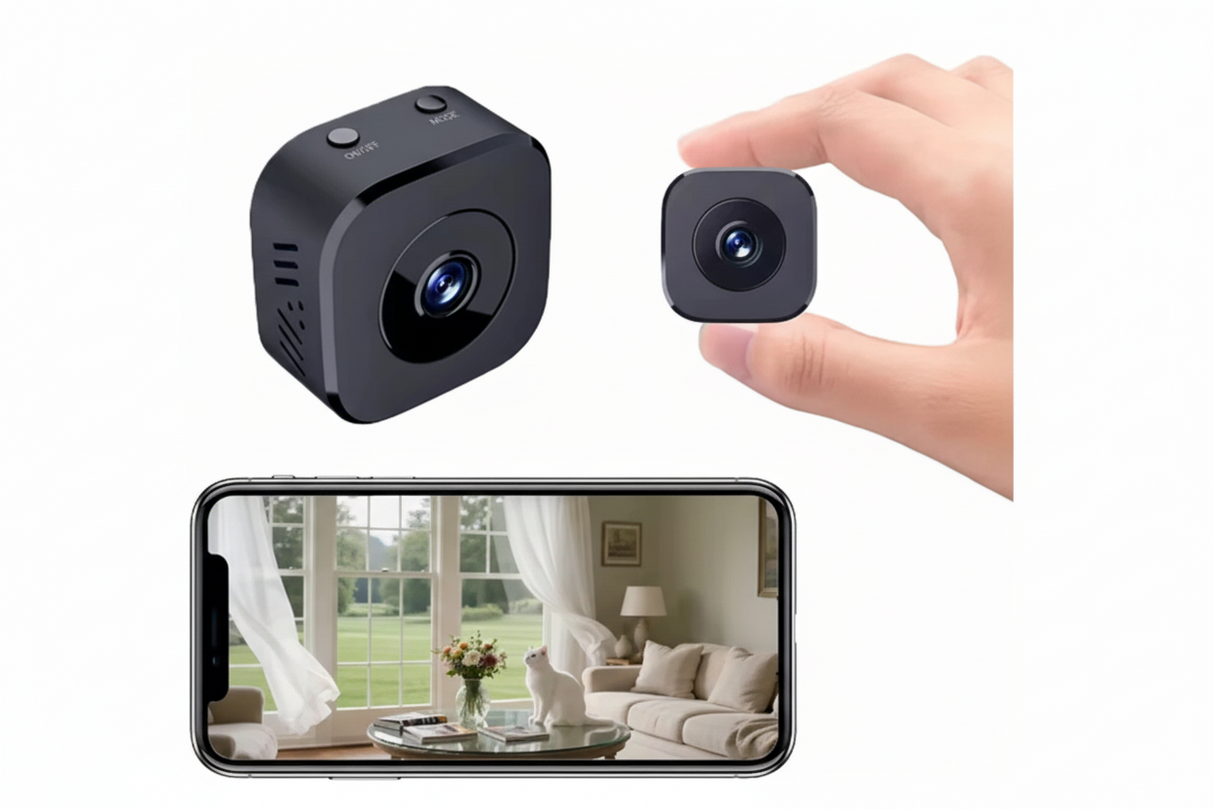 Xiaomi 8K Mini Security Camera Full Color Night Vision WiFi Motion Surveillance