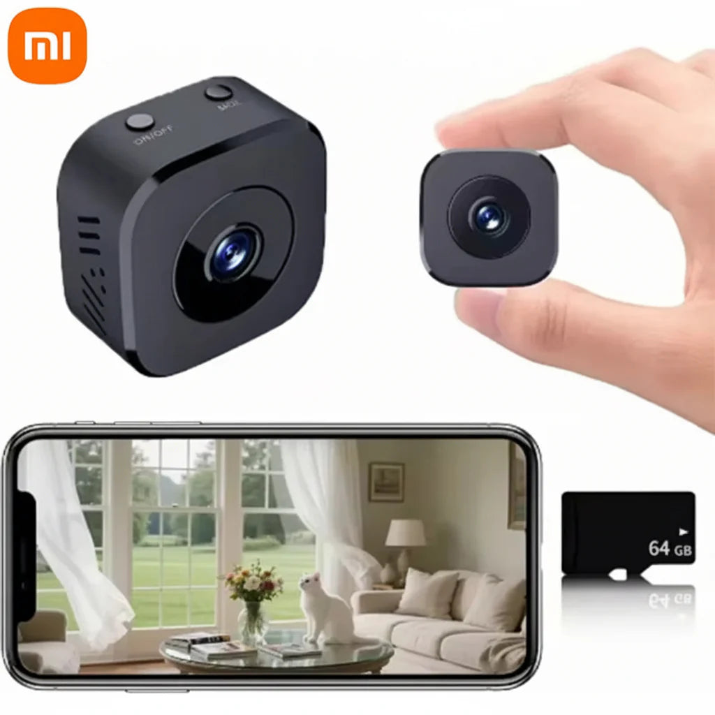 Xiaomi 8K Mini Security Camera Full Color Night Vision WiFi Motion Surveillance
