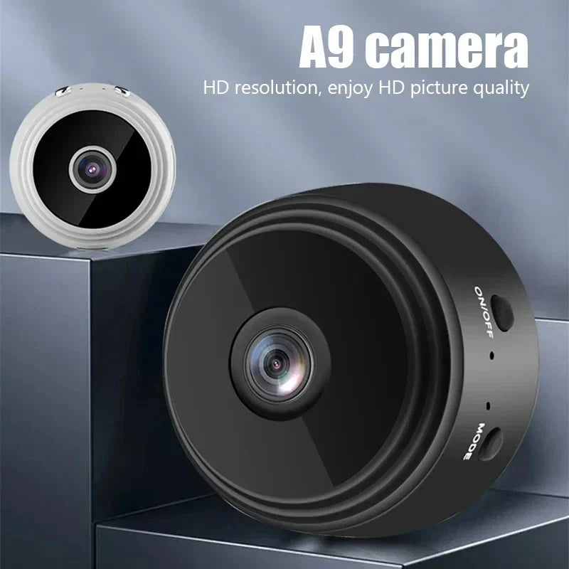 WiFi Mini Smart Camera – Wireless Indoor Video Device with Motion Detection