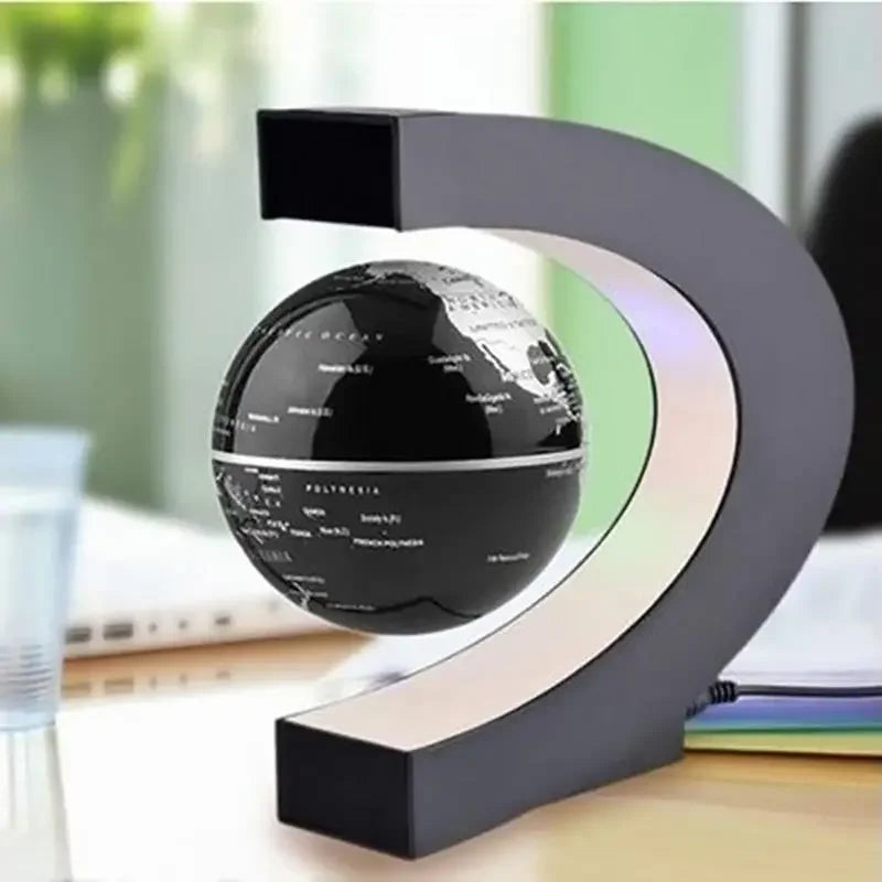 Magnetic Levitation Globe LED Floating World Map Lamp Antigravity Home Decor Gift