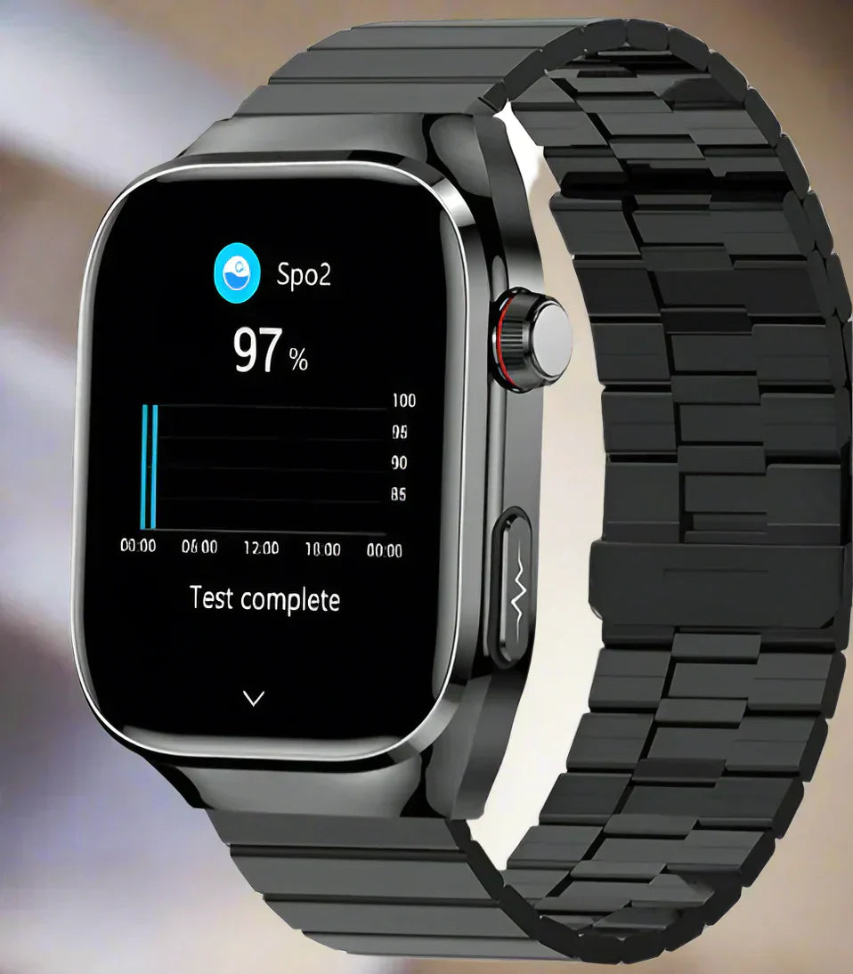 NexaPulse Smartwatch with Health Monitoring, ECG, Bluetooth Calling