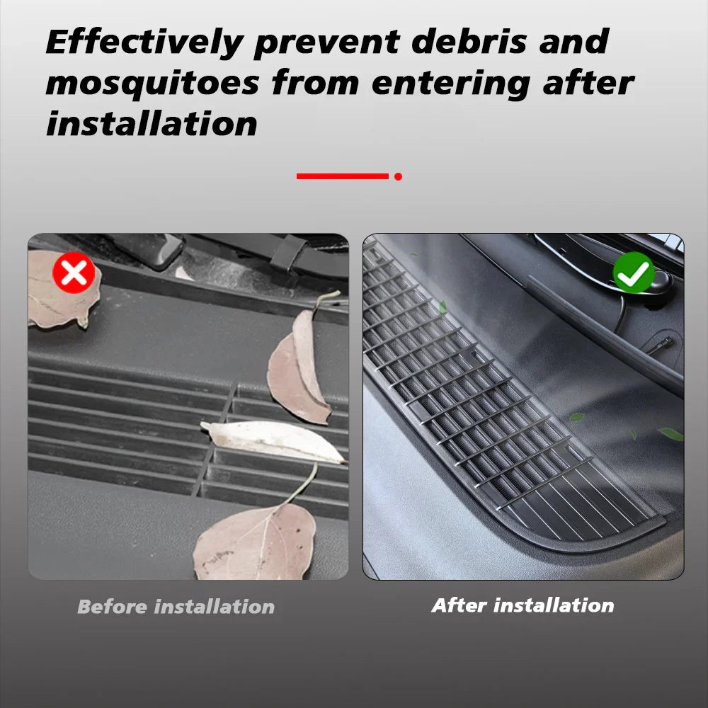 Tesla Model Y 2025 Juniper Air Intake Vent Grille Anti Insect Dust Cover