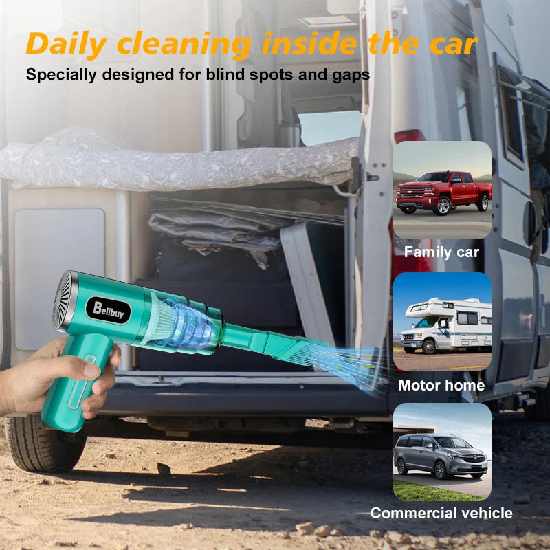 Wireless Handheld Vacuum Cleaner Powerful Portable for Sofa Carpet Debris