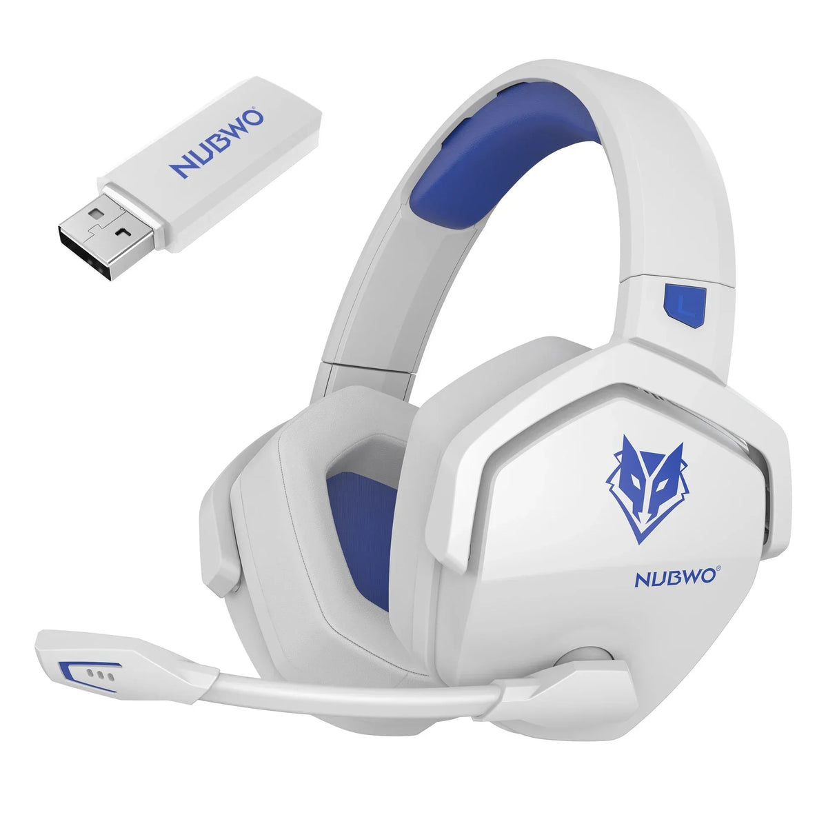 Dual Wireless Gaming Headset with Mic ANC for PS5 PC Mobile Switch