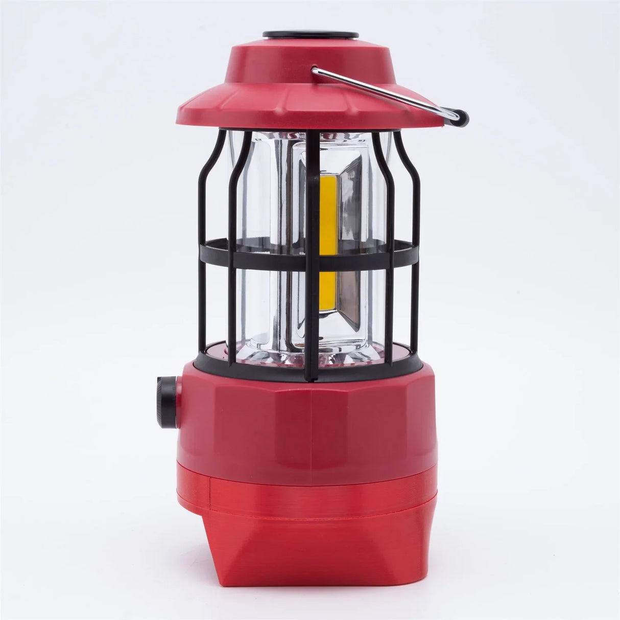 Portable LED Work Light 18V Battery Powered Camping Emergency Lantern Lamp