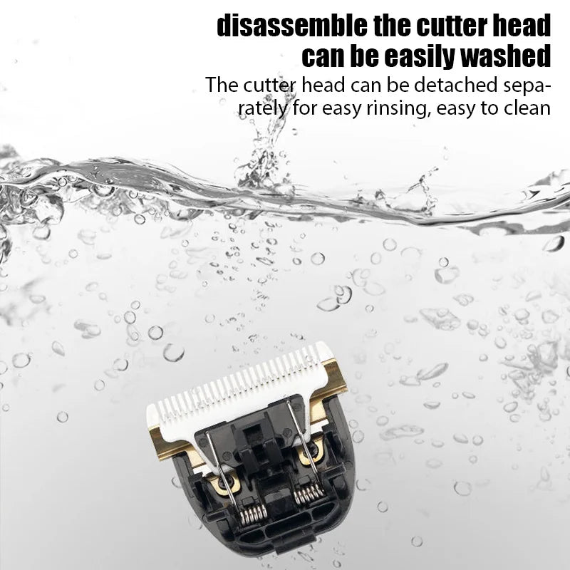 Electric Hair Trimmer for Men – Rechargeable Hair Clipper Professional Shaver