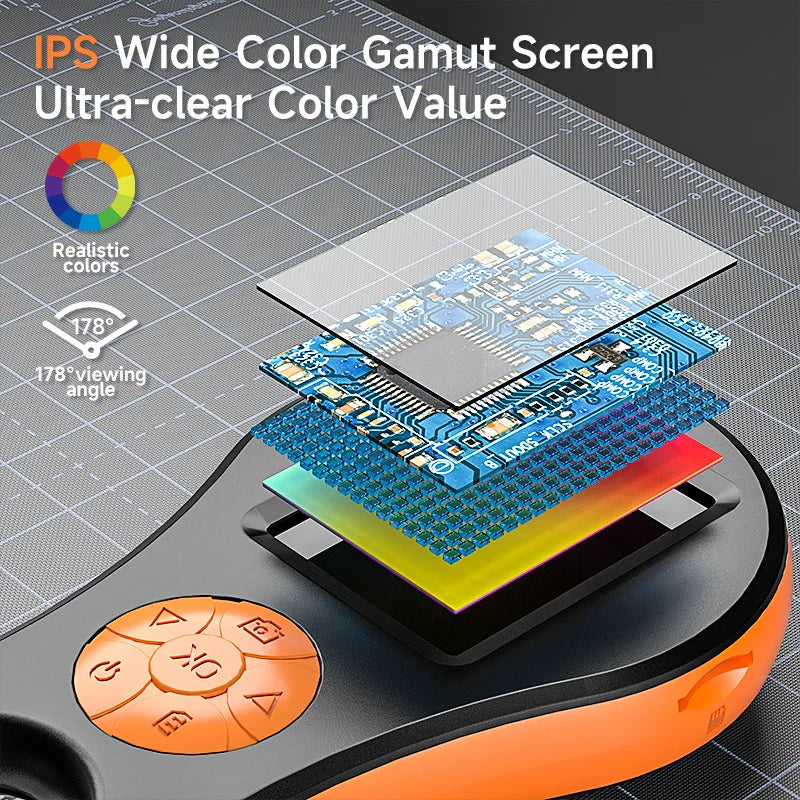 HD 1080P Digital Microscope Magnifier 2 Inch IPS Screen for PCB Repair