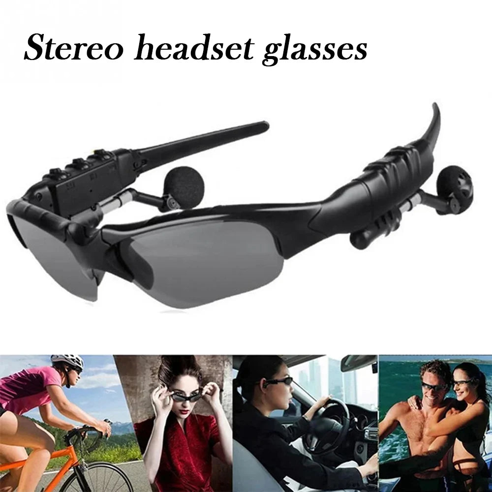 Bluetooth Smart Sunglasses – Wireless Stereo Headset with Polarized UV Protection