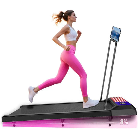 3-in-1-Walking-Pad-Treadmill-2.5HP-with-Incline-&-Handle-Bar-Compact-Home-Use-Treadmills