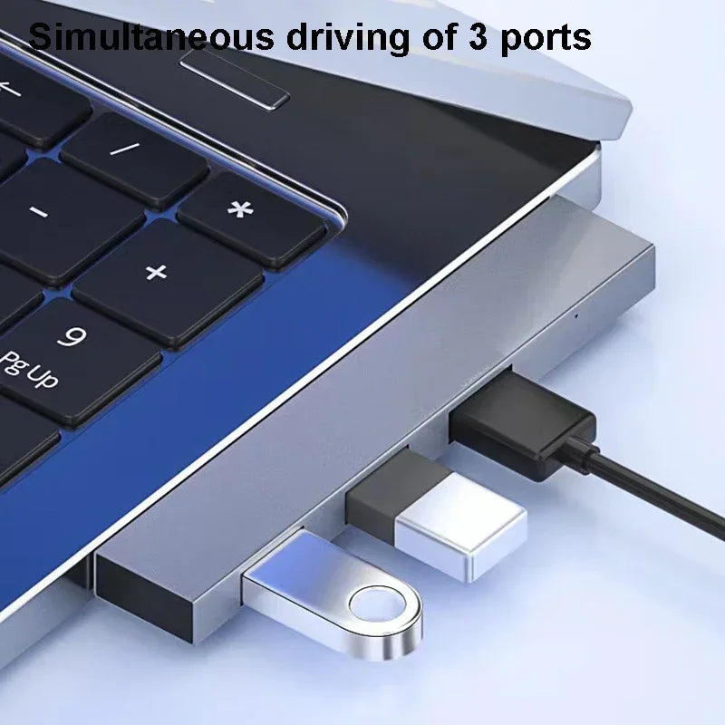 USB C Hub 4 Port USB 3.0 Type C Splitter OTG Adapter for Laptop PC