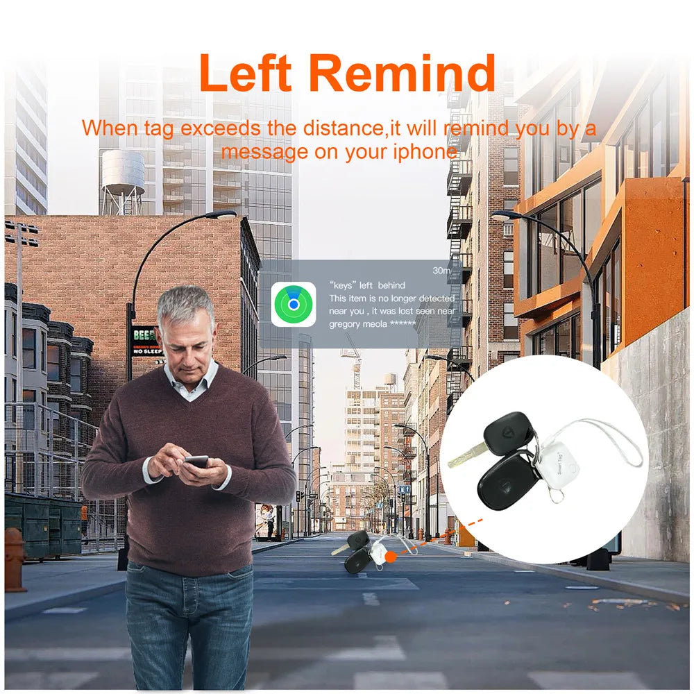 Bluetooth Item Tracker Works with Find My App Anti Lost Locator for iPhone