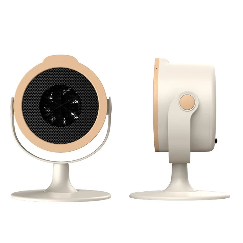 500W Portable Electric Heater – Desktop Silent Heater Energy-Efficient Home Office