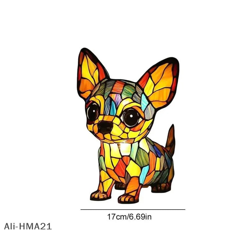 Animal Resin Night Light LED Bedside Lamp Cute Nightstand Lamp Bedroom Living Room