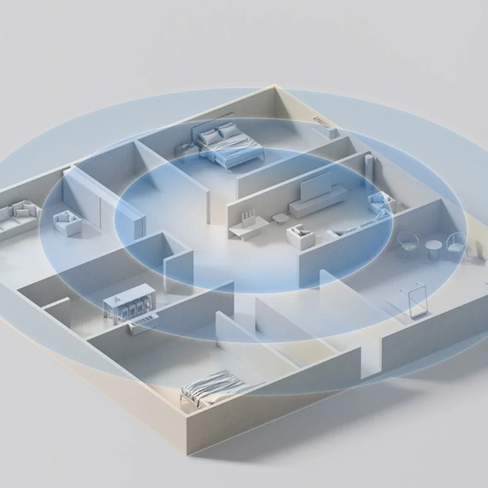 WiFi 7 BE3600 Dual Band Gaming Router 3570Mbps Mesh VPN Dual WAN LAN