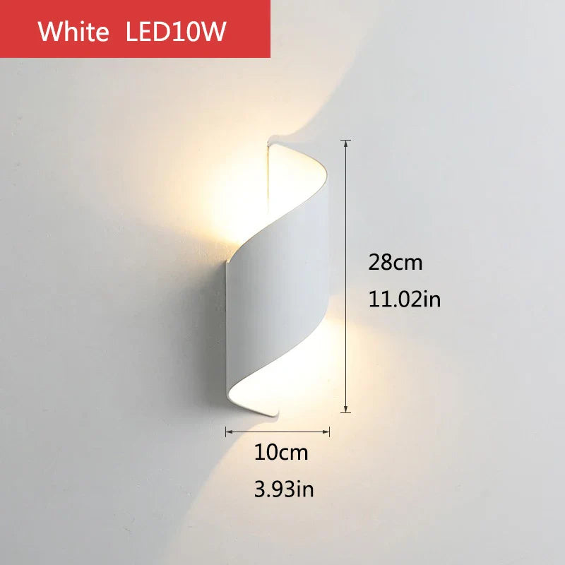 IP65 LED Outdoor Wall Light – 10W Waterproof Up Down Sconce for Home & Porch