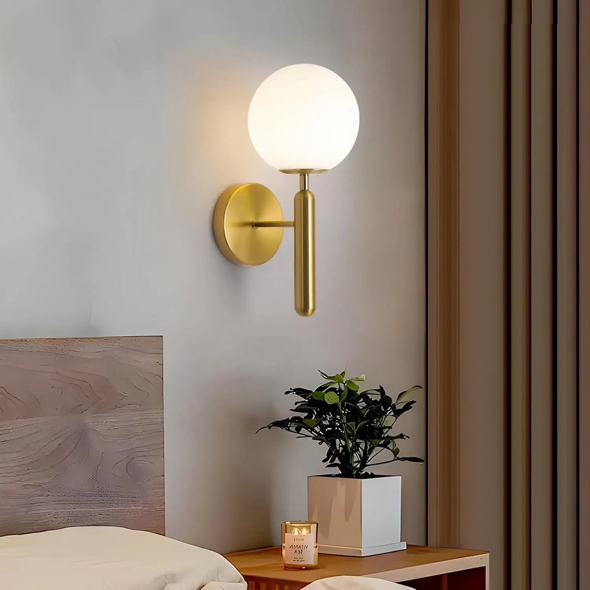 Modern Indoor Wall Sconce Bedroom Bedside Living Room Home Decor Light