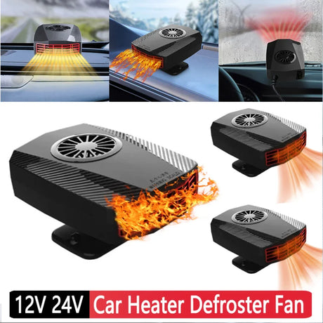 12V-Car-Heater-150W-Fast-Heating-Windshield-Defroster-&-Defogger-Anti-Fog-Fan-Motor-Vehicle-Climate-Control