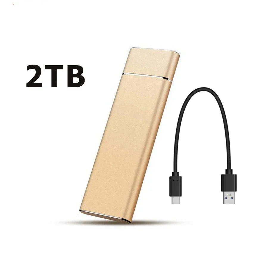 External Portable SSD 2TB 20TB 30TB USB 3.1 Type-C High Speed Drive
