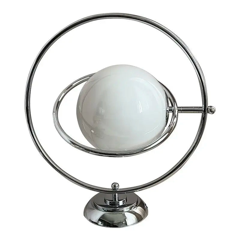 Minimalist Planet Desk Lamp Bauhaus Moon Glass Bedside Light Modern Home Decor