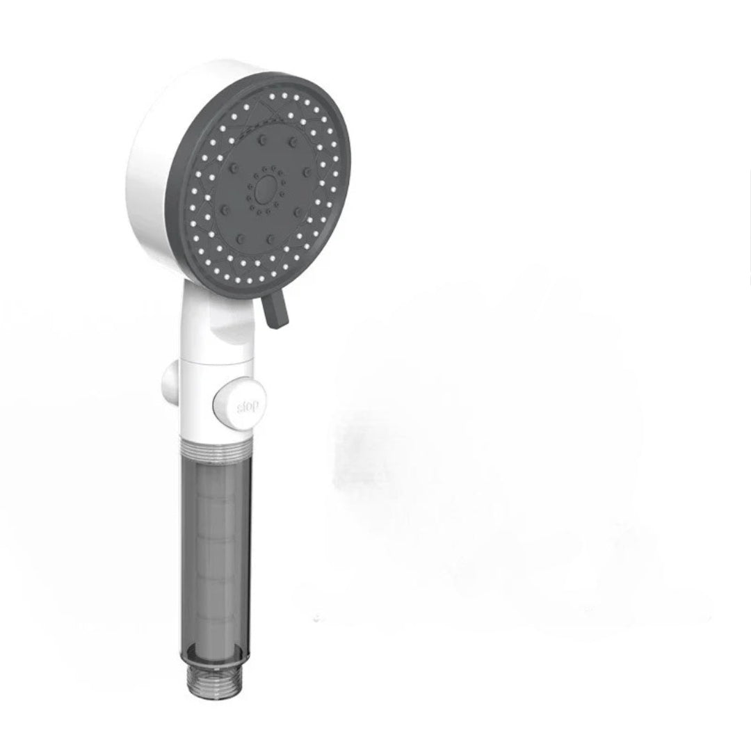 High Pressure Water Saving Shower Head Handheld with 10 Spray Modes Filter Nozzle