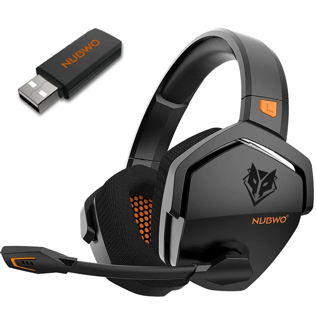 Dual Wireless Gaming Headset with Mic ANC for PS5 PC Mobile Switch