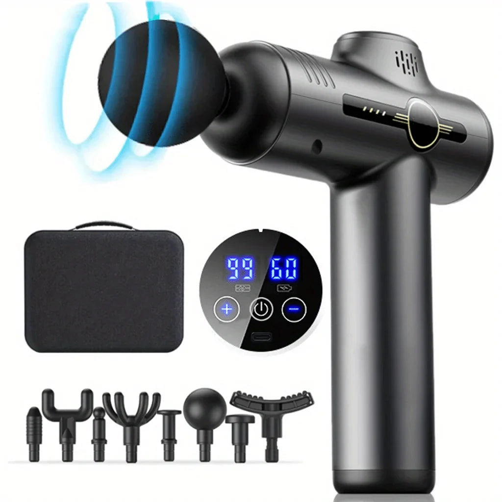 99 Speed Muscle Massage Gun for Neck Back Deep Tissue Percussion Fitness Tool