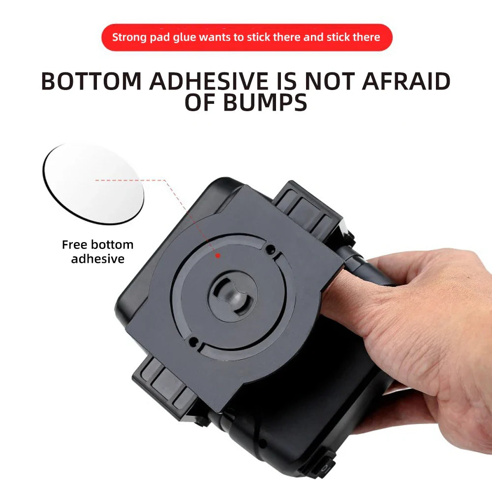 2-in-1 Car Cooling & Heater Fan – Windshield Defogger Defroster 12V/24V Auto