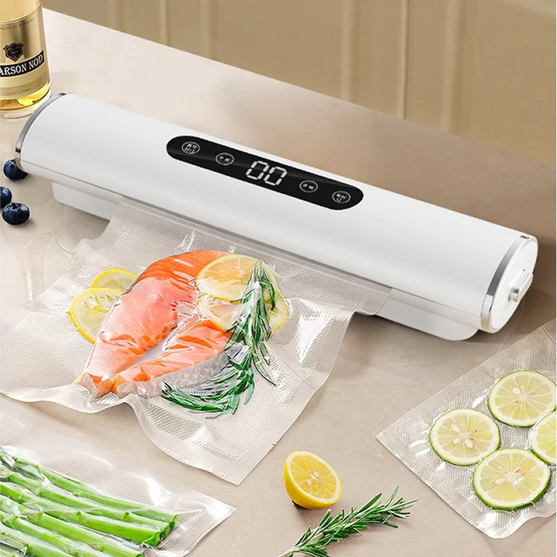 Food Vacuum Sealer Machine for Food Storage Kitchen Vacuum Packer and Bag Sealer