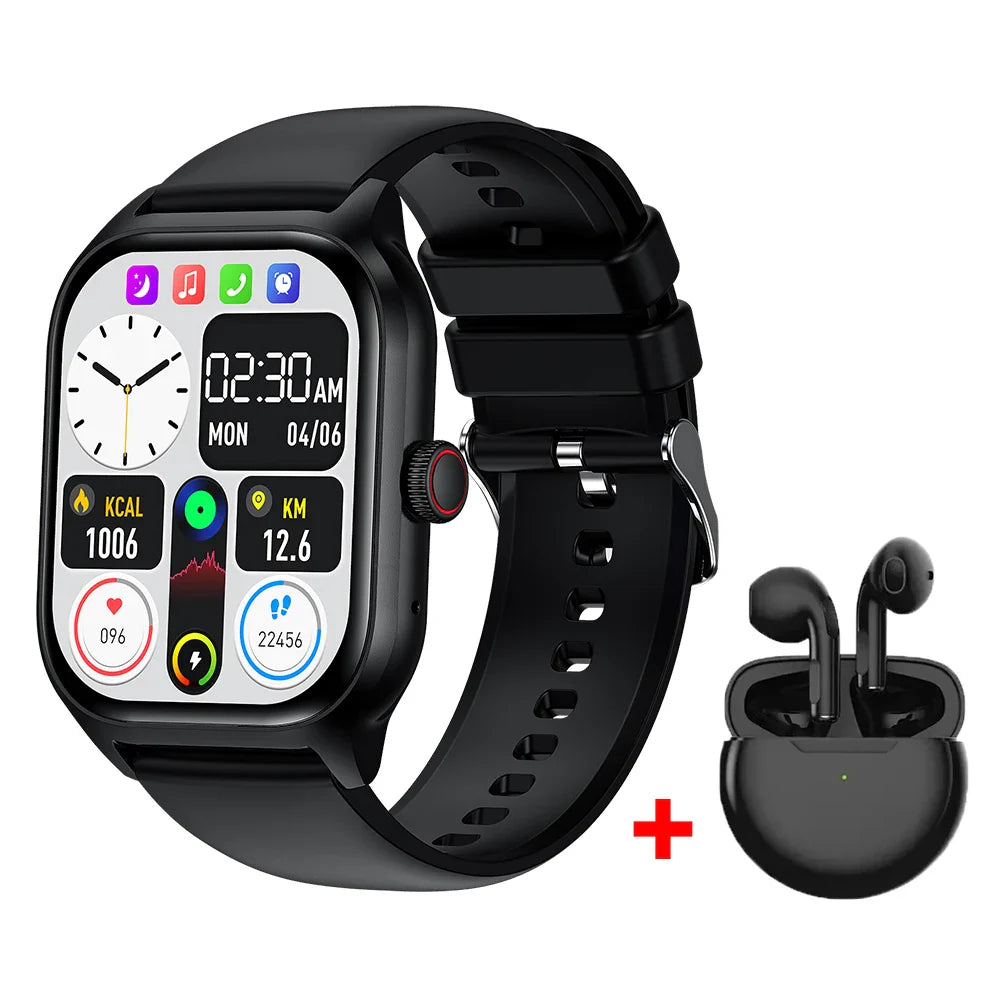 Smart Watch Bluetooth Call Touch Screen Fitness Tracker Sports Watch
