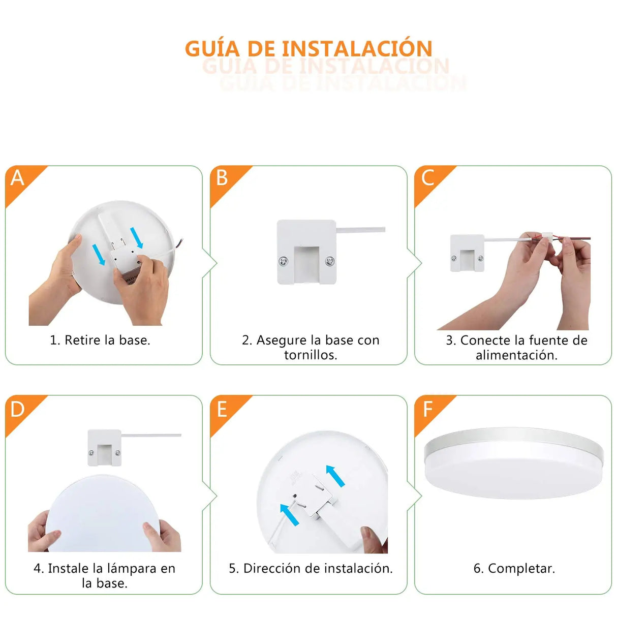 Ultra-Thin Round LED Ceiling Light 6500K Waterproof Flush Mount Modern Lamp