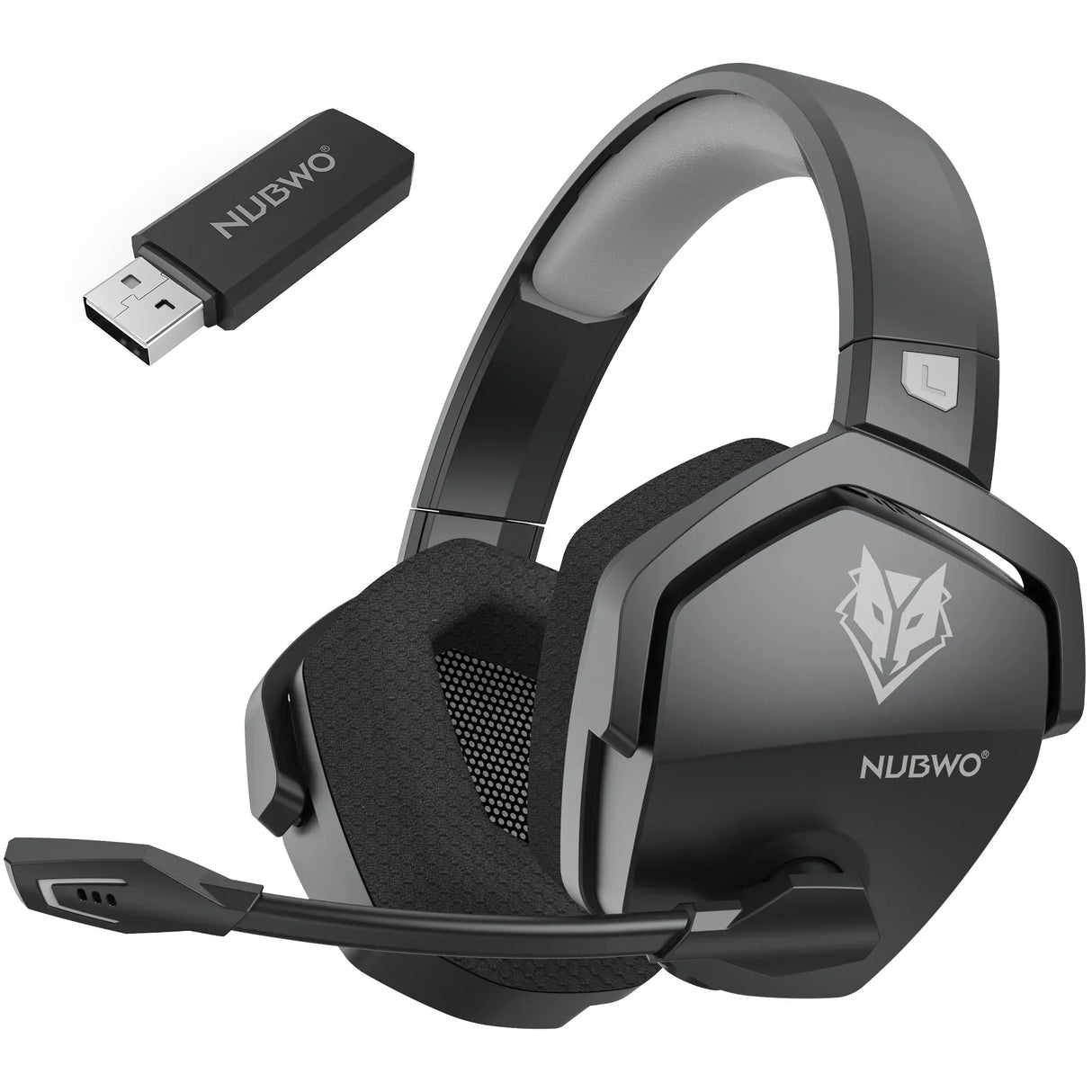 Dual Wireless Gaming Headset with Mic ANC for PS5 PC Mobile Switch