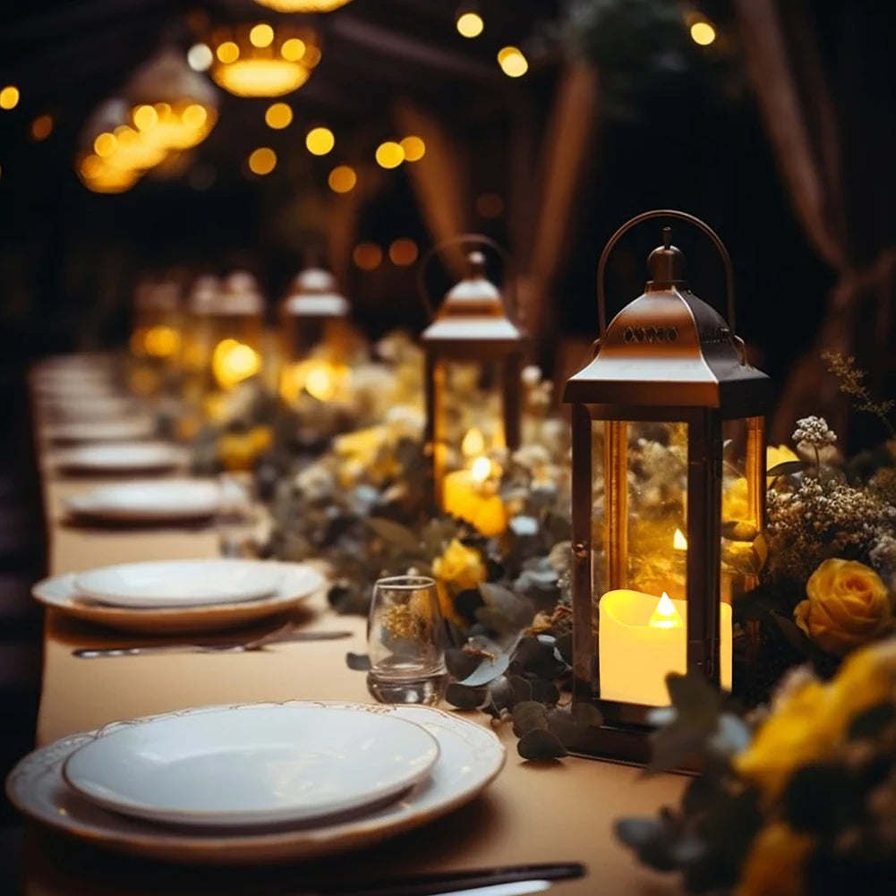 48Pcs Flameless LED Tea Light Candles with Remote Control