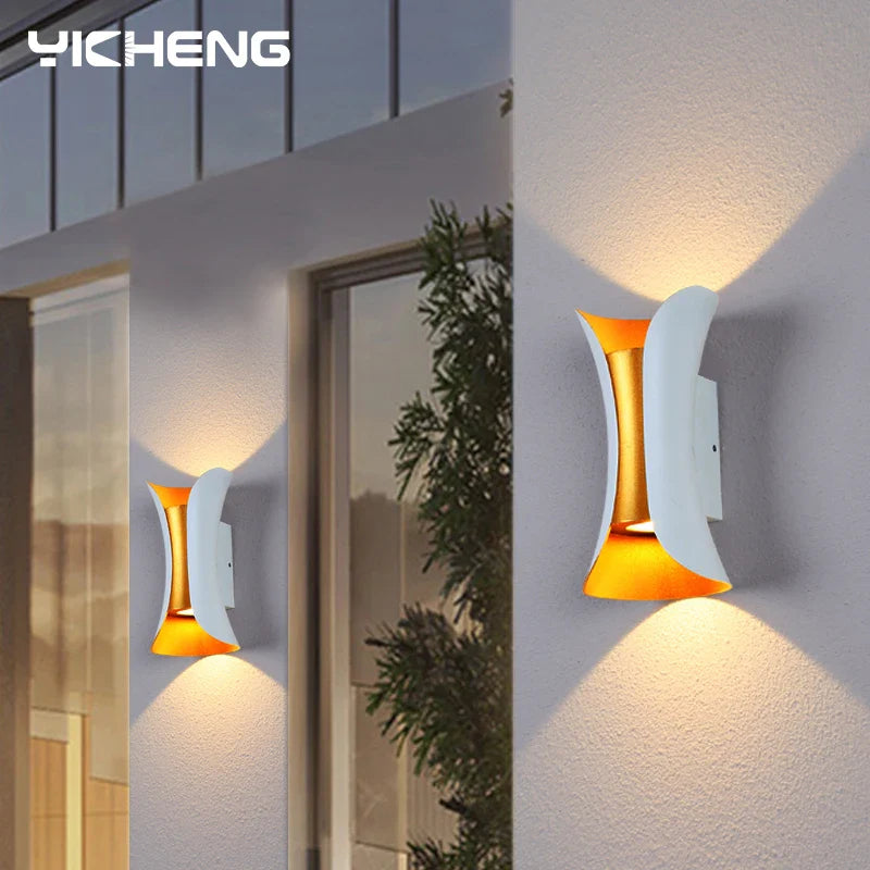 IP65 LED Outdoor Wall Light – 6W/10W Waterproof Aluminum Sconce for Porch Garden