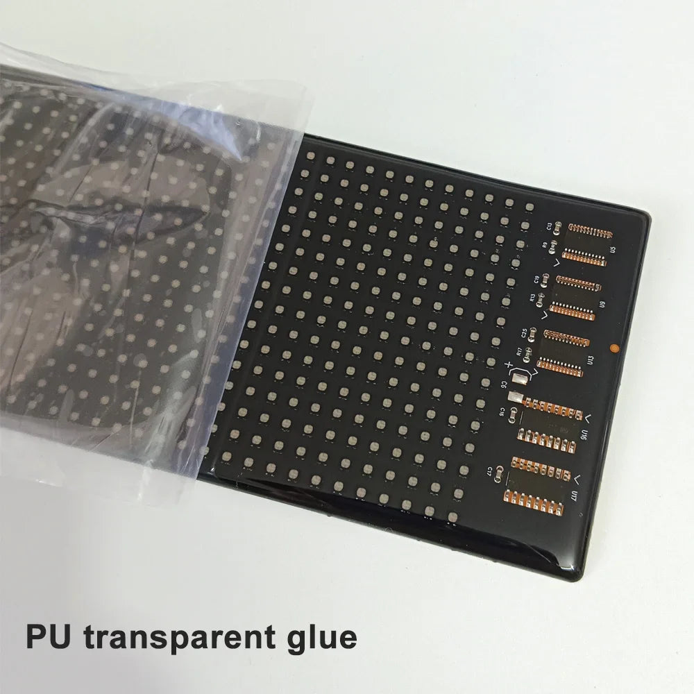 Programmable Scrolling LED Sign – Flexible Devil Eyes Light for Car & Store Display