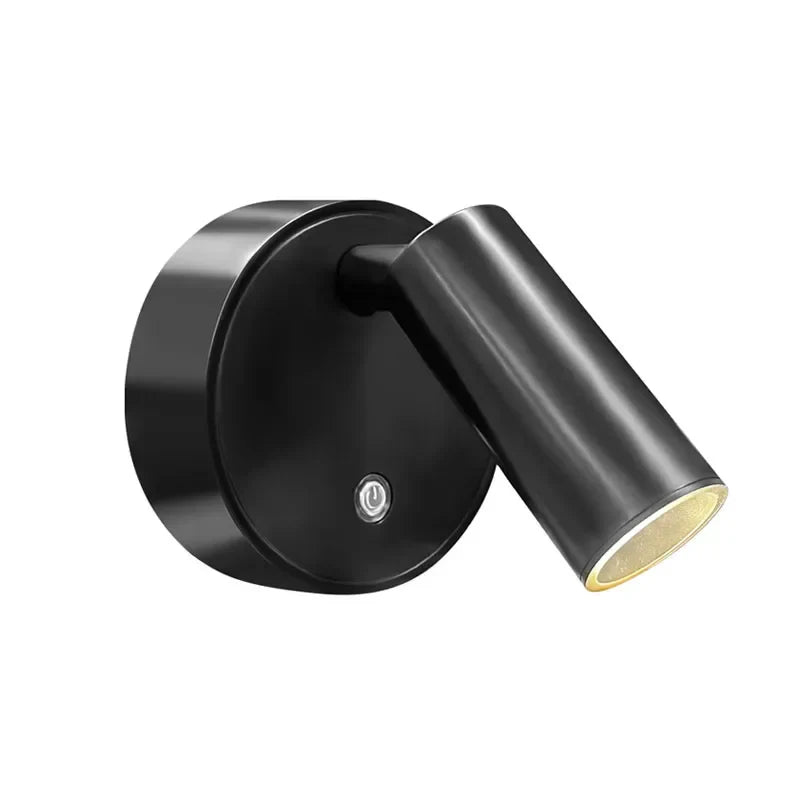 Magnetic LED Wall Light Rechargeable Touch Dimmable Cordless Bedside Lamp