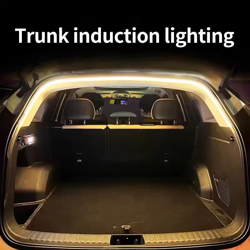 Car Trunk LED Light Strip Automatic Sensor High Brightness Interior Ambient