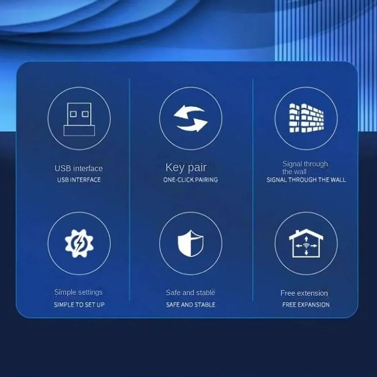 300Mbps WiFi Extender 2.4G USB Signal Booster Long Range Repeater